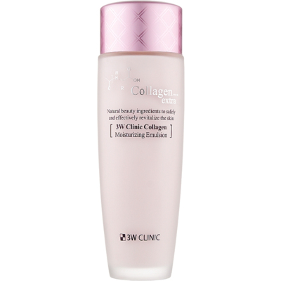 Увлажняющая эмульсия для лица с коллагеном 3W Clinic Collagen Extra Moisturizing Emulsion