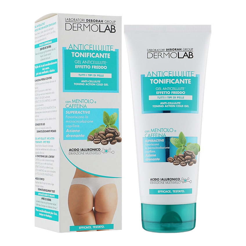 Гель антицеллюлитный Deborah Dermolab Anti-Cellulite Toning Action Cold Gel