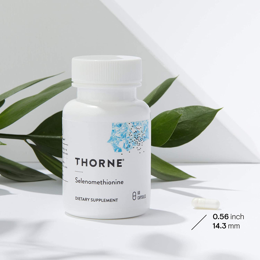 Селенометионин / Selenomethionine, Thorne Research, 200 мкг, 60 капсул