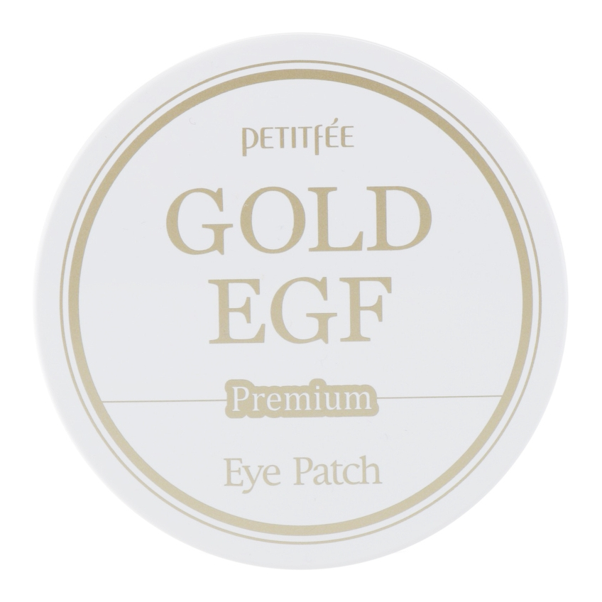 Гидрогелевые патчи для глаз Premium с золотом и EGF Petitfee Premium Gold & EGF Eye Patch
