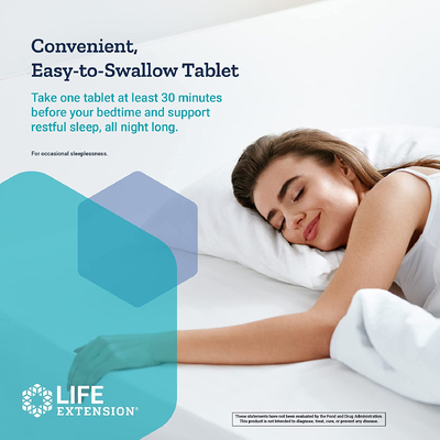 Мелатонін / Melatonin, Life Extension, 10 мг, 60 капсул