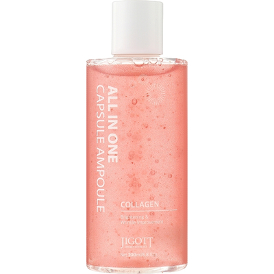 Капсульная сыворотка с коллагеном Jigott All-In-One Collagen Capsule Ampoule