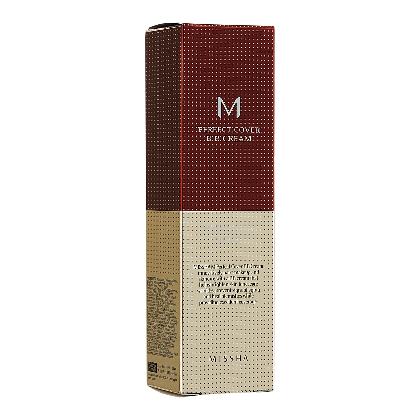 ВВ-крем Missha M Perfect Cover SPF42/Pa +++ №21 Light Beige