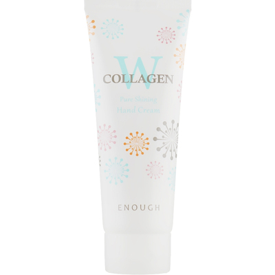 Крем с коллагеном против старения кожи рук Enough W Collagen Pure Shining Hand Cream