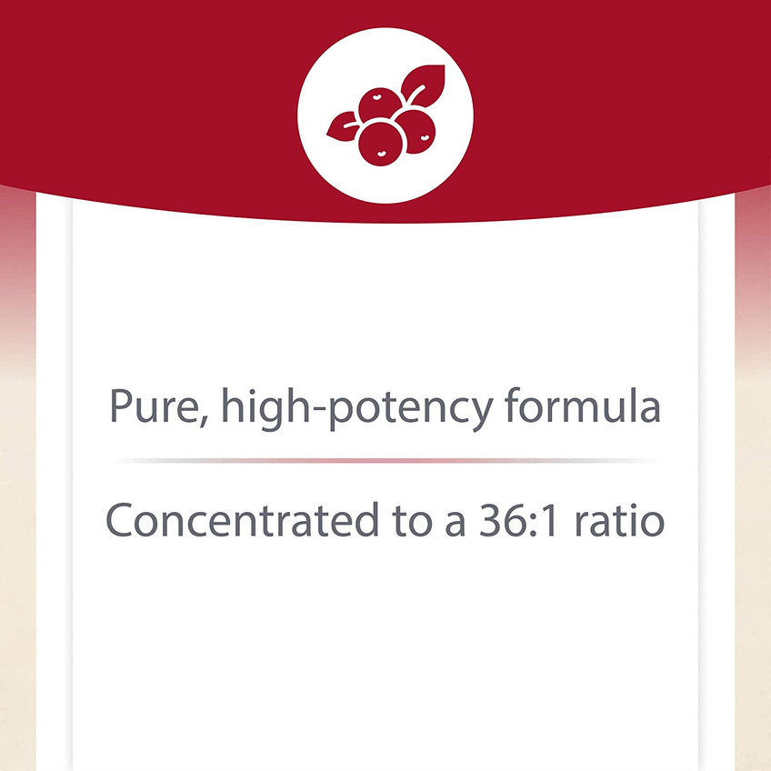 Суперконцентрат клюквы / Cranberry Concentrate, Natural Factors, 500 мг, 180 капсул