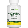 Витамин С / Vitamin C, Nature's Plus, 1000 мг, 180 таблеток