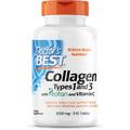 Коллаген типа 1 и 3 с пептаном и витамином С / Collagen Types 1 & 3 with Peptan, Doctor's Best, 1000 мг, 540 таблеток
