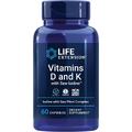 Витамины D и К с йодом / Vitamins D and K with Sea-Iodine, Life Extension, 60 капсул