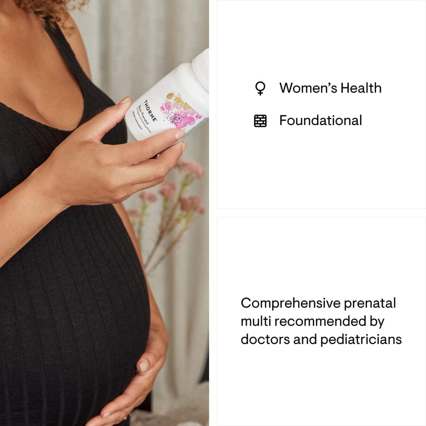 Витамины для беременных и кормящих женщин / Basic Prenatal (for Pregnant and Nursing Women), Thorne Research, 90 капсул