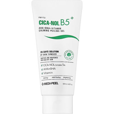 Успокаивающий пилинг-скатка для лица Medi-Peel Phyto Cica Nol B5 AHA BHA Vitamin Calming Peeling Gel