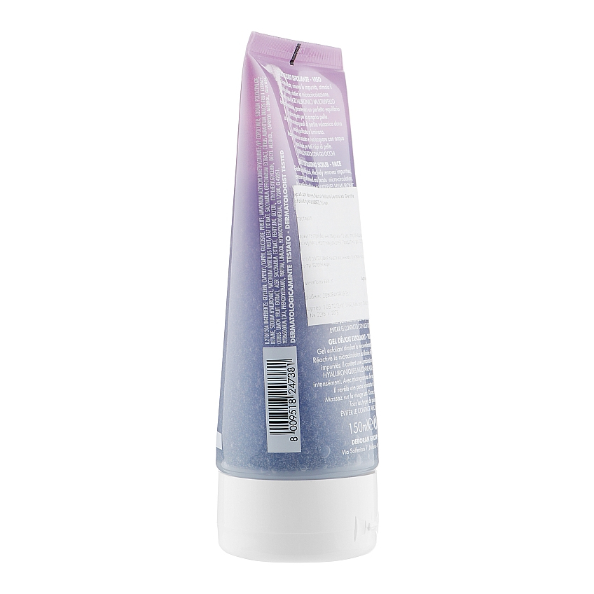 Скраб для лица мягкий и увлажняющий Deborah Dermolab Scrub Esfoliante