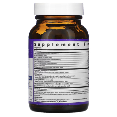 Ферментированный В-комплекс коэнзима / Coenzyme B Complex, New Chapter, 30 вегетарианских таблеток