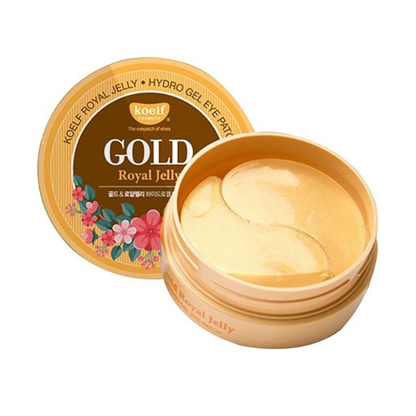 Гидрогелевые патчи для глаз с золотом и маточным молочком Koelf Gold & Royal Jelly Eye Patch