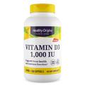 Вітамін D3 / Vitamin D3, Healthy Origins, 25 мкг, 360 гелевих капсул