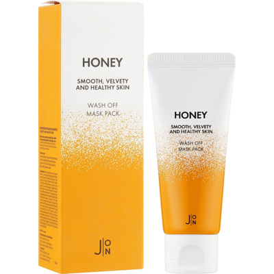 Маска для лица с медом J:ON Honey Smooth Velvety and Healthy Skin Wash Off Mask Pack