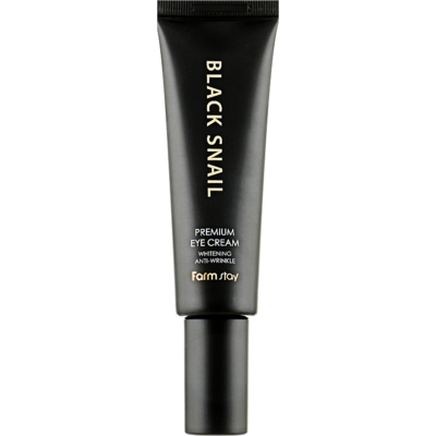 Премиум-крем для глаз с муцином черной улитки FarmStay Black Snail Premium Eye Cream