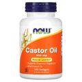 Касторовое масло / Castor Oil, Now Foods, 650 мг, 120 гелевых капсул