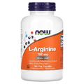 L-аргинин / L-Arginine, Now Foods, 700 мг, 180 вегетарианских капсул