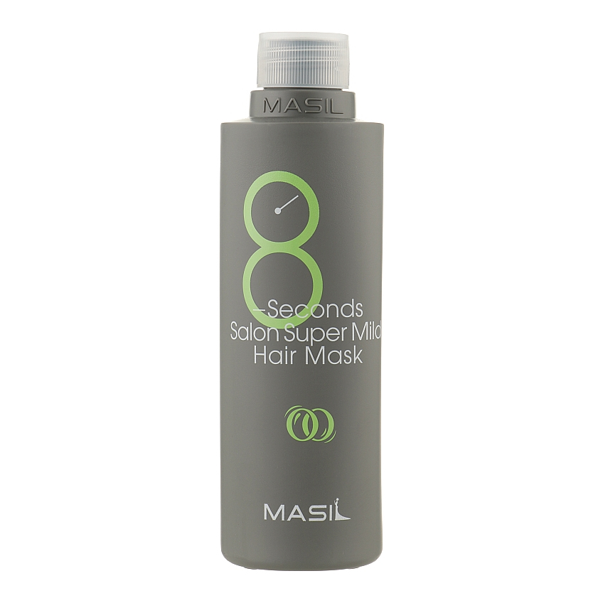 Восстанавливающая мягкая маска для волос Masil 8 Seconds Salon Super Mild Hair Mask Green