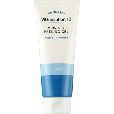 Пилинг-гель для лица увлажняющий Jigott Vita Solution 12 Moisture Peeling Gel