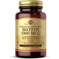 Біотин / Biotin, Solgar, 1000 мкг, 100 вегетаріанських капсул