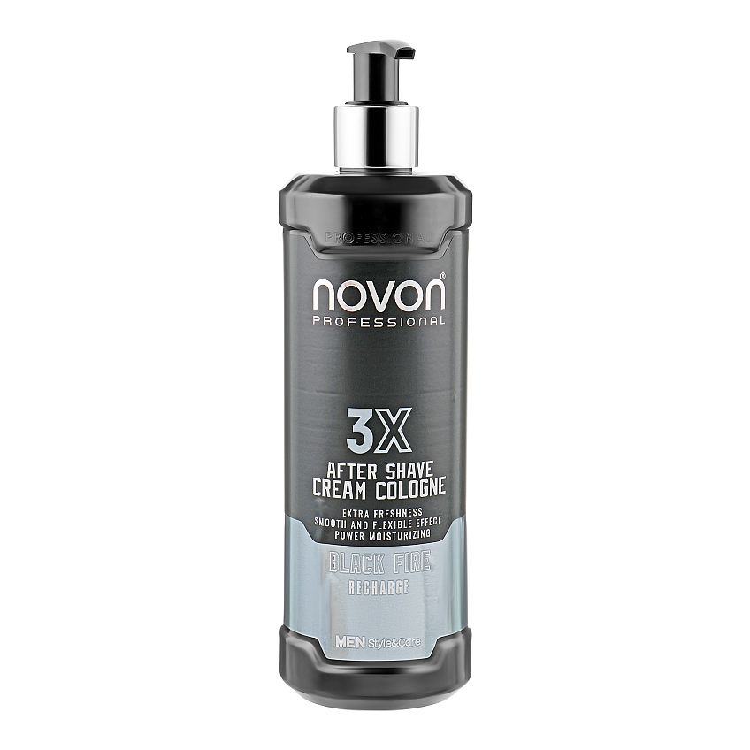 Крем после бритья Novon Professional Aftershave 3x Black Fire