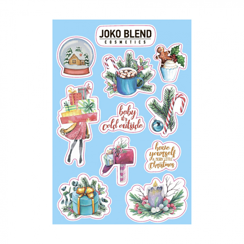 Подарочный набор Joko Blend Citrus Splash Set (маска для лица, гель для душа, скраб для тела, стикеры)