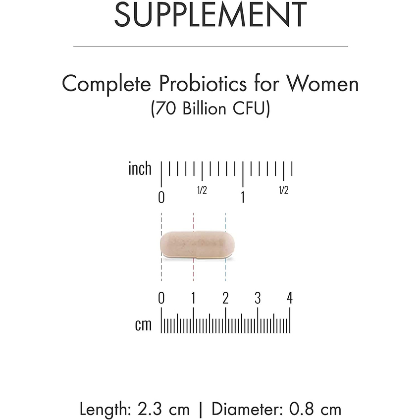 Пробіотики для жінок / Complete Probiotics for Women 70 Billion CFU, Dr. Mercola, 30 капсул