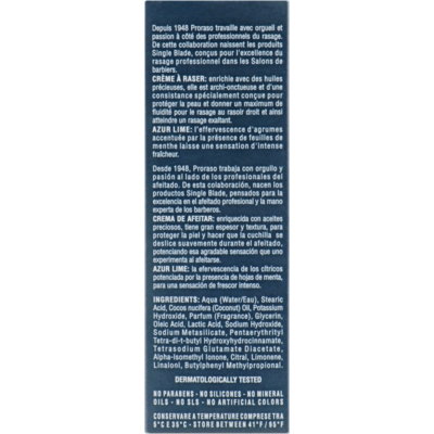 Крем для бритья Proraso Azur Lime Shaving Cream