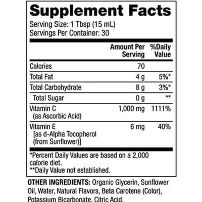 Рідкий ліпосомальний вітамін С / Liquid Liposomal Vitamin C, Dr. Mercola, 1000 мг, 450 мл