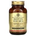 Біотин / Biotin, Solgar, 1000 мкг, 250 вегетаріанських капсул