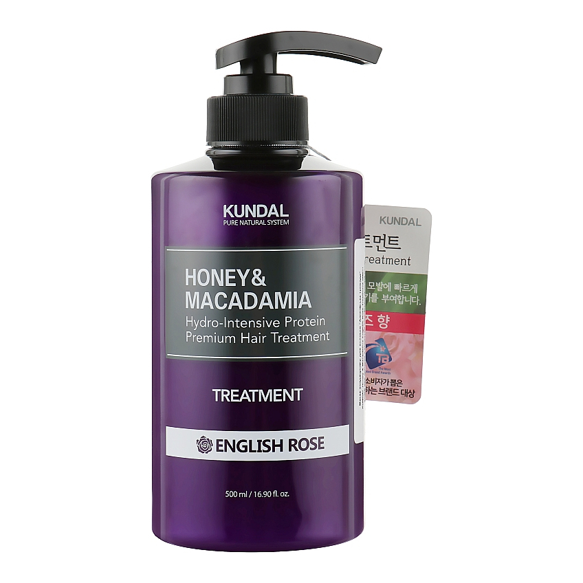 Кондиционер-маска для волос «Английская роза» Kundal Honey & Macadamia Treatment English Rose