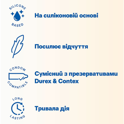 Интимный гель-смазка для анального секса на силиконовой основе «Природные ощущения» Durex Real Feel