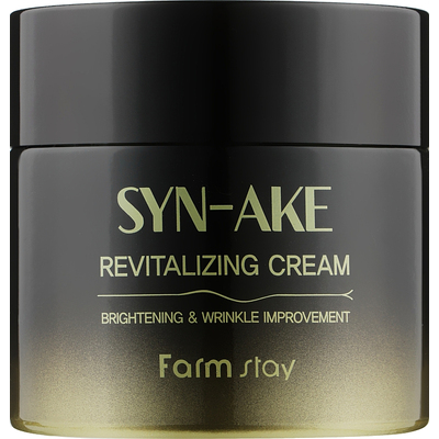 Восстанавливающий крем для лица со змеиным пептидом Farm Stay Syn-Ake Revitalizing Cream