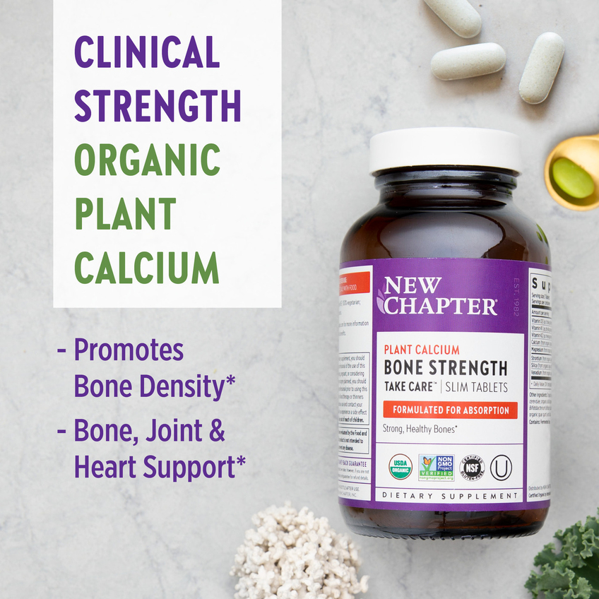 Добавка для укрепления костей / Bone Strength Take Care, New Chapter, 180 таблеток
