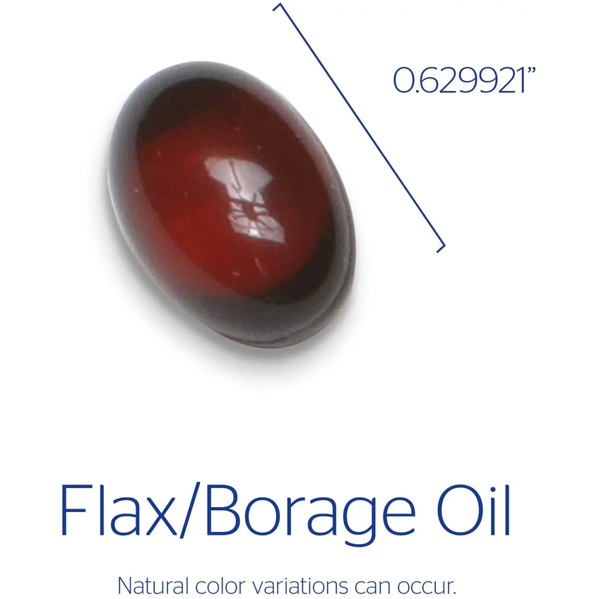 Лляна олія і олія огірочника / Flax/Borage Oil, Pure Encapsulations, 250 капсул