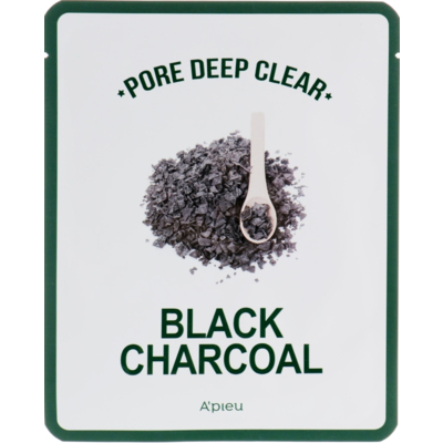Очистительная маска с черным углем A'pieu Pore Deep Clear Black Charcoal Mask