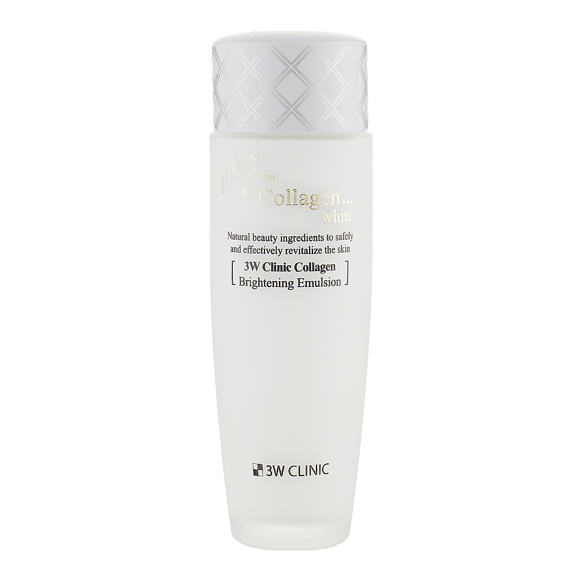 Осветляющая эмульсия с коллагеном 3W Clinic Collagen White Brightening Emulsion