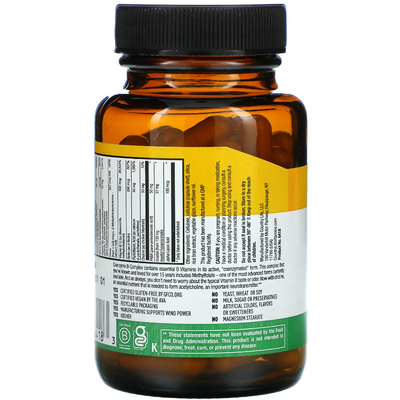 Коензим B-комплекс / Coenzyme B-Complex, Country Life, 60 капсул