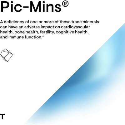 Микроэлементы / Pic-Mins, Thorne Research, 90 капсул