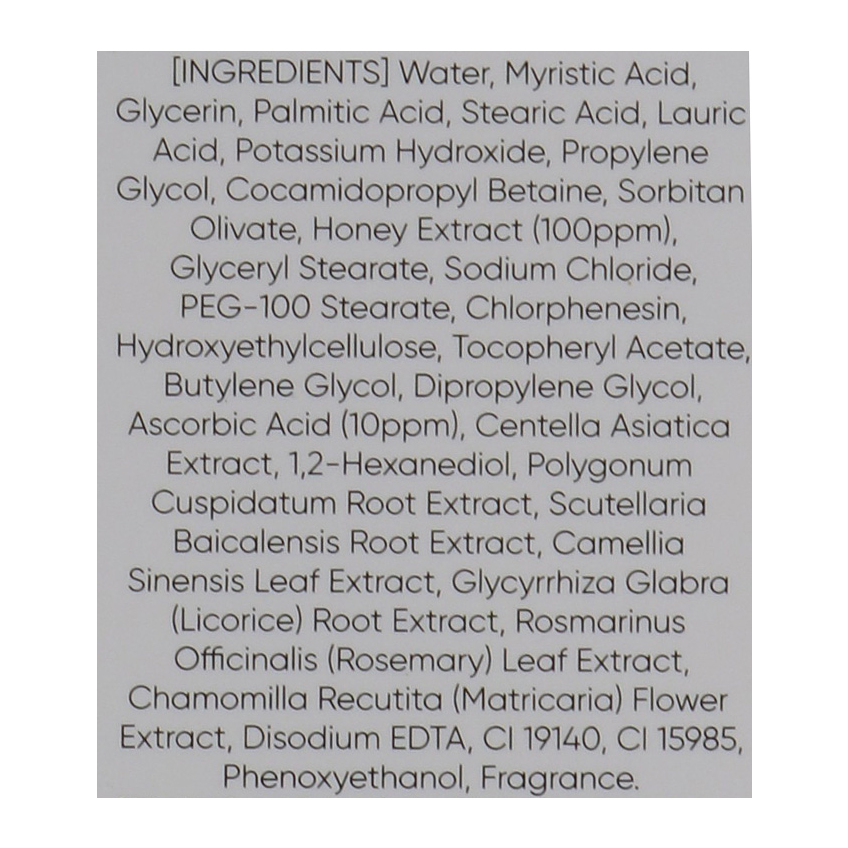 Пенка для умывания с медом и витамином С Jkosmec All Bright Honey and Vitamin C Foam Cleanser