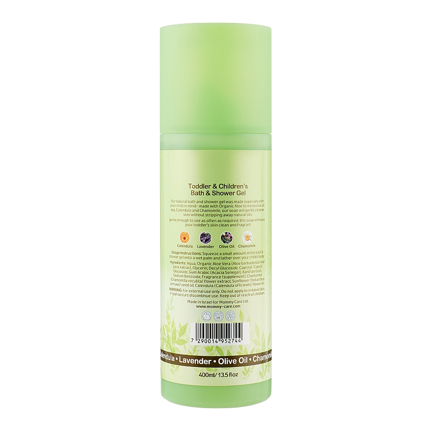 Натуральный детский гель для ванны и душа Mommy Care Kids and Toddlers Natural Shower Gel