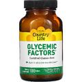 Комплекс для стабілізації глікемічного індексу / Glycemic Factors, Country Life, 100 таблеток