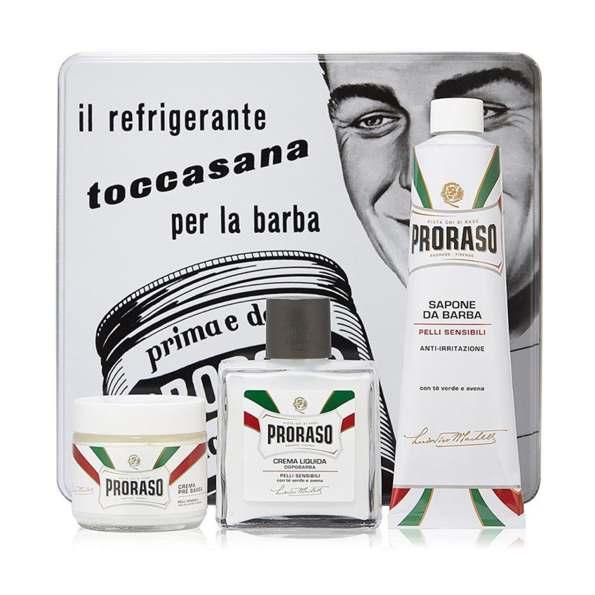 Набір подарунковий для гоління з 3-х предметів Proraso Vintage Selection Toccasana