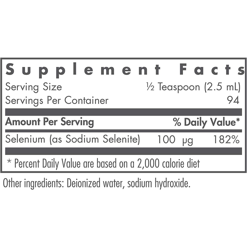 Раствор селена / Selenium Solution, Nutricology, 236 мл