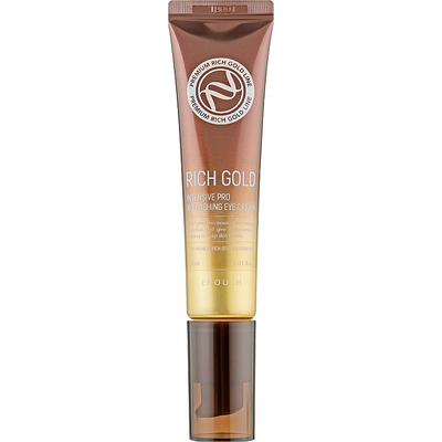 Питательный крем для ухода за кожей век с золотом Enough Rich Gold Intensive Pro Nourishing Eye Cream