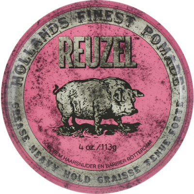 Помада для укладки волос Reuzel Pink Grease Heavy Hold