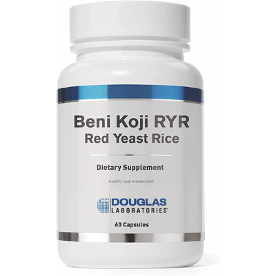 Ферментированный красный дрожжевой рис / Beni-Koji RYR, Douglas Laboratories, 500 мг, 60 капсул