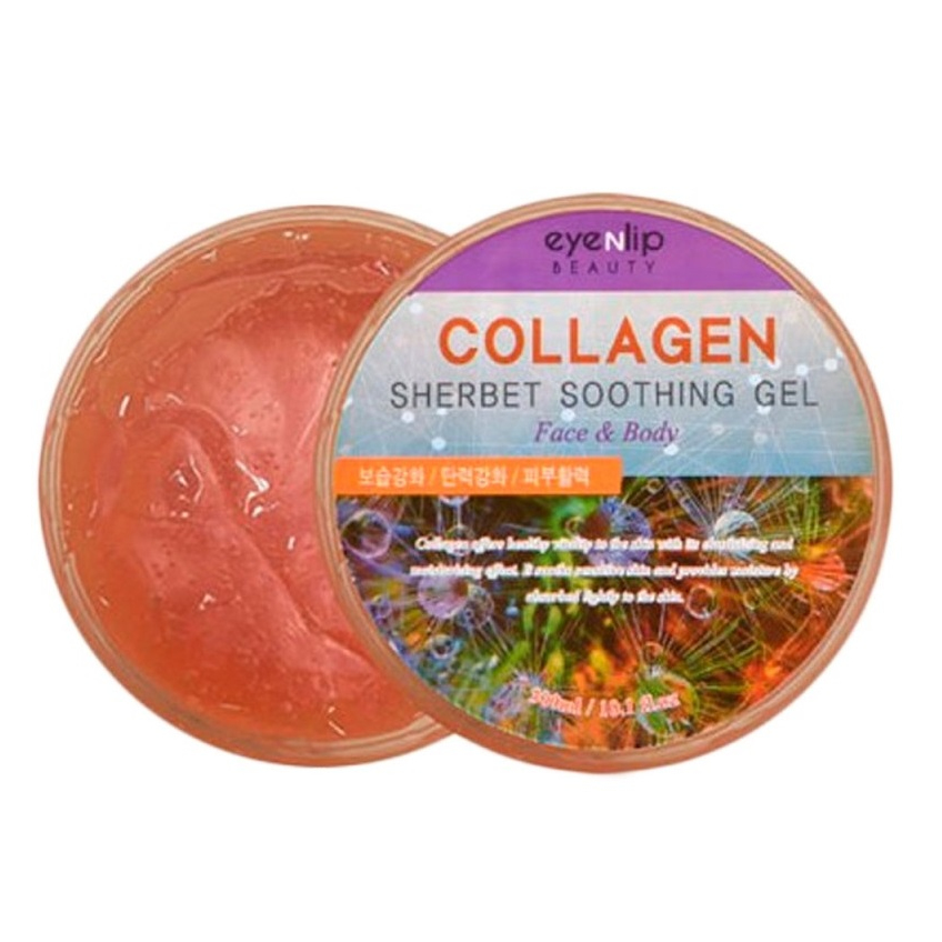 Успокаивающий гель-щербет с коллагеном Eyenlip Collagen Sherbet Soothing Gel