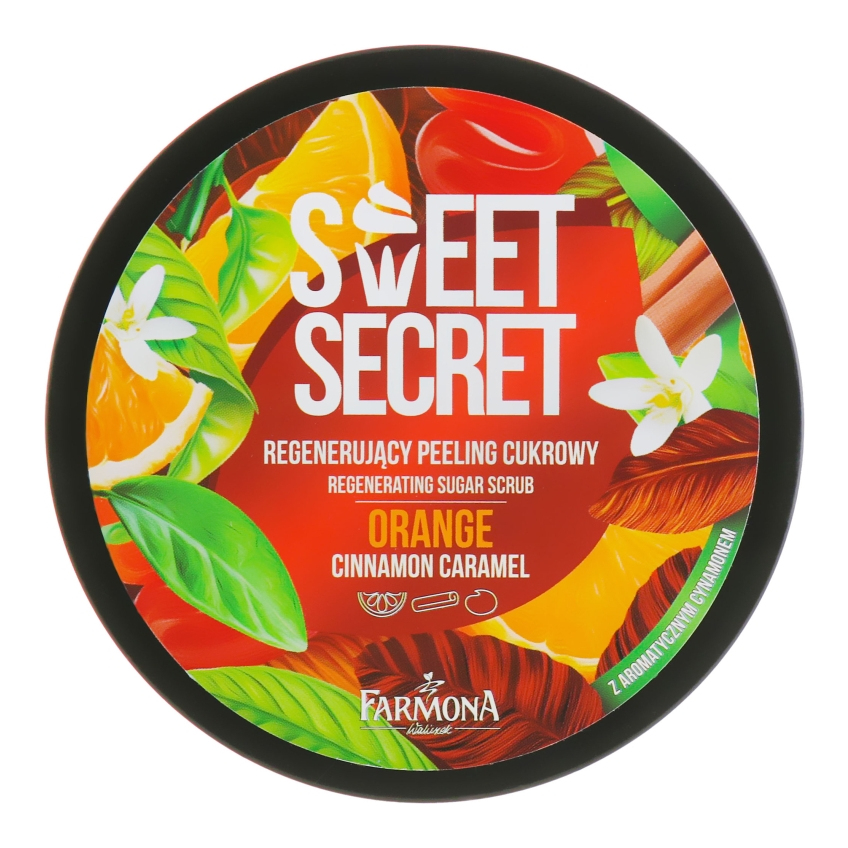 Відновлювальний пілінг для тіла «Апельсин» Farmona Sweet Secret Orange